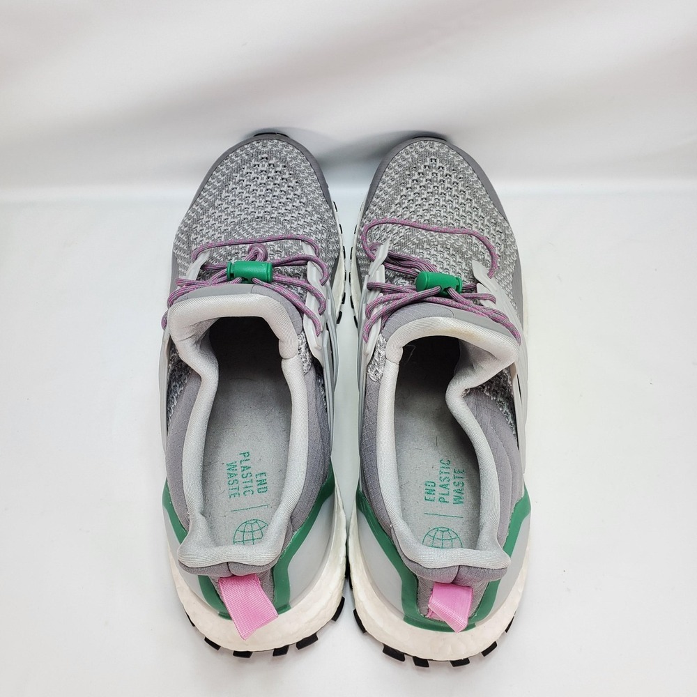 adidas Ultraboost 1.0 Gray Fuchsia Sz‎ 9 HR0071 Trail Running Shoes Excellent - Picture 5 of 7